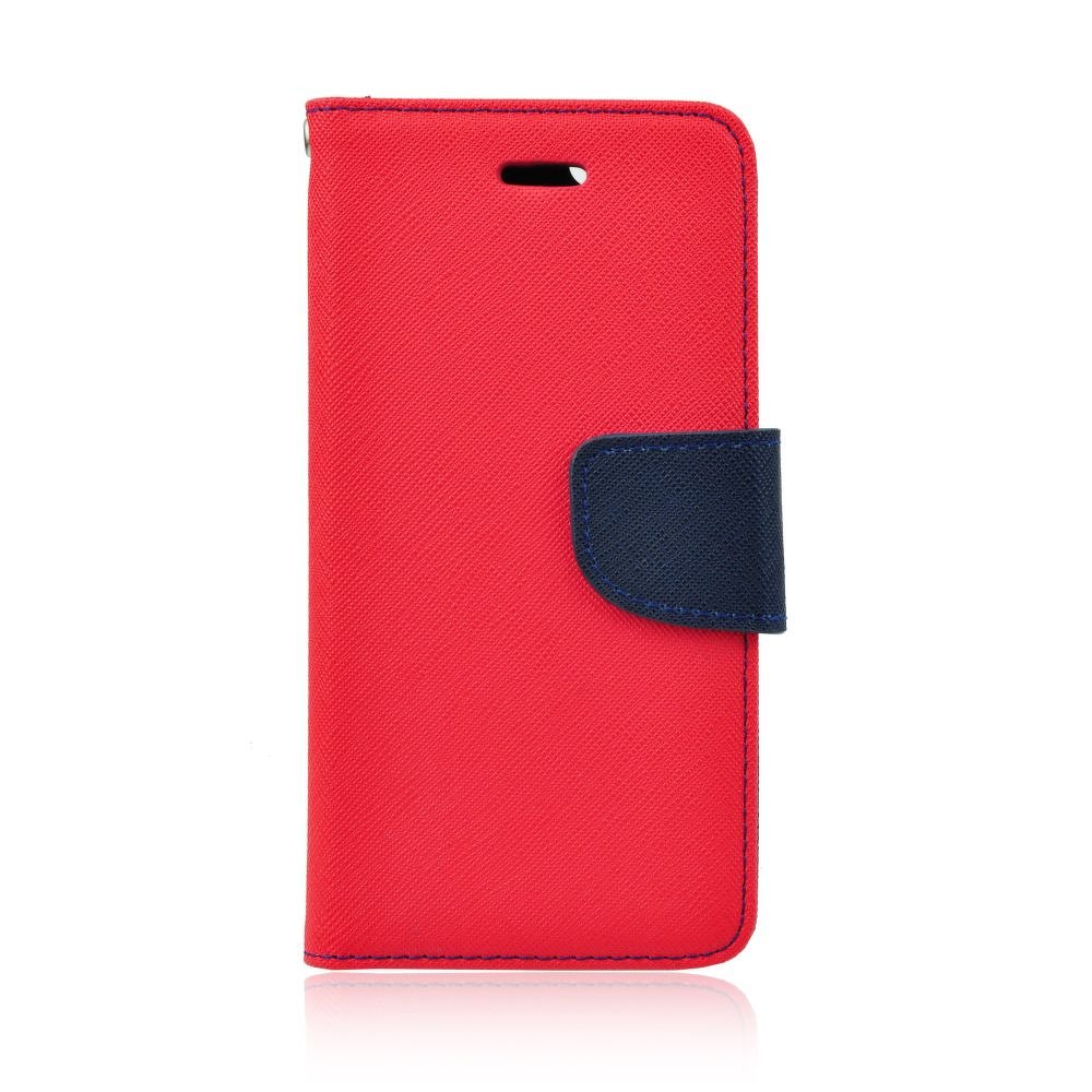 Puzdro Fancy Book Microsoft Lumia 550 red